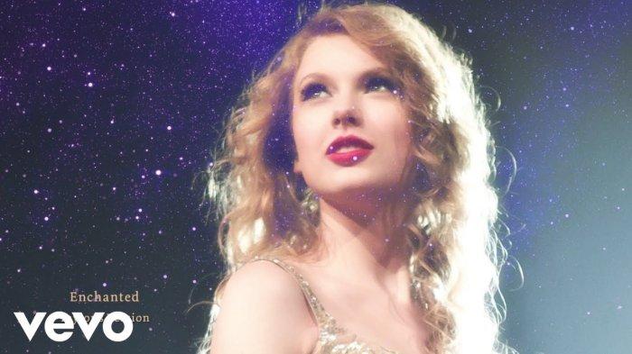 Lirik Lagu dan Terjemahan Enchanted - Taylor Swift, This Night is Sparkling Don't You Let It Go Trending YouTube dan TikTok