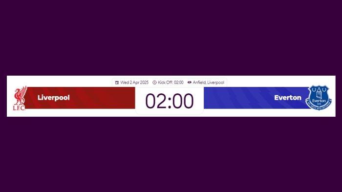 Link Live Streaming Liverpool vs Everton Liga Inggris Malam Ini Kamis 3 April 2025 Pukul 02:00 WIB