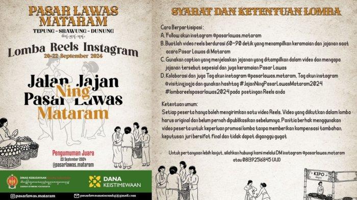 Lomba Reels Instagram Pasar Lawas Mataram 2024
