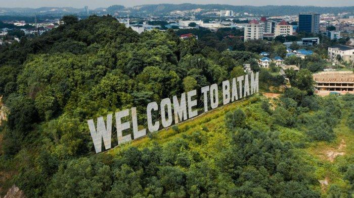 MENGENAL Landmark Welcome to Batam, Ikon Baru a la Hollywood di Kepri, Cocok Jadi Tempat Ngabuburit