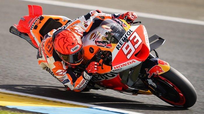 MotoGP Prancis: Marc Marquez di sesi latihan pertama di Sirkuit Burgatti Le Mans Prancis