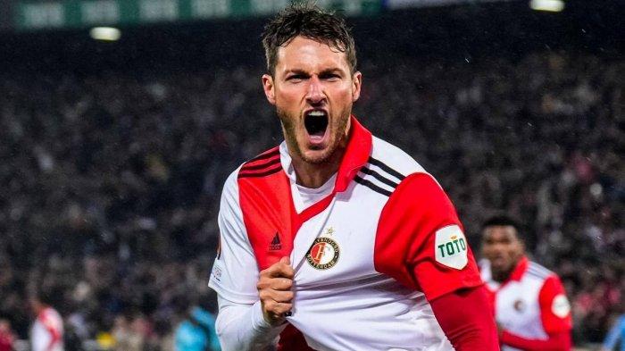 Penyerang Feyenoord asal Meksiko, Santiago Gimenez.