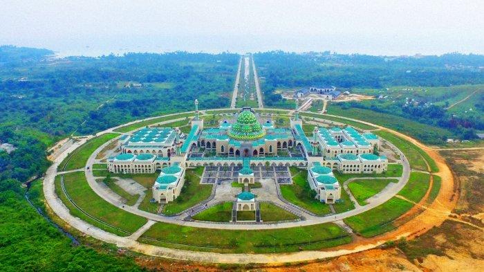 Masjid Agung Natuna Kepulauan Riau, masjid terbesar dan termegah di Kabupaten Natuna