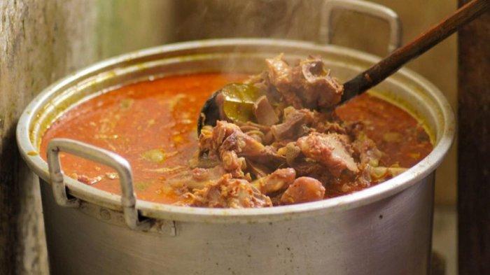 Menu tengkleng di Warung Nasi Rames Yu Nah