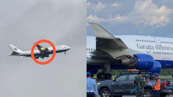 Pesawat Garuda Indonesia yang mengangkut jemaah haji Embarkasi Makassar dikabarkan mengalami gangguan saat baru saja lepas landas, Rabu (15/5/2024) sore.
