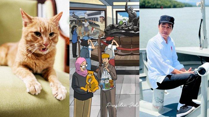 Misteri Kucing Oranye Viral yang Kerap Nampang di Unggahan Instagram