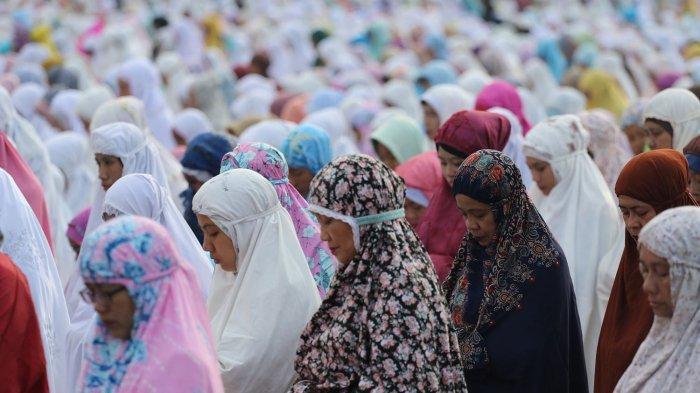 salat idul fitri.