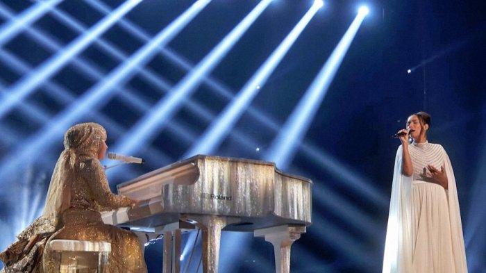 Penampilan Leona Lewis dan Putri Ariani menyanyikan lagu 