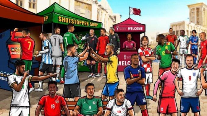 Piala Dunia Qatar 2022: Negara Peserta, Pembagian Grup, Nama Stadion