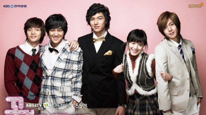 Poster Drama Korea Boys Over Flowers atau Boys Before Flowers (BBF)