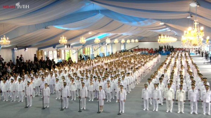 Presiden Prabowo Lantik Kepala Daerah Seluruh Indonesia di Halaman Istana Merdeka pada Kamis 20 Februari 2025