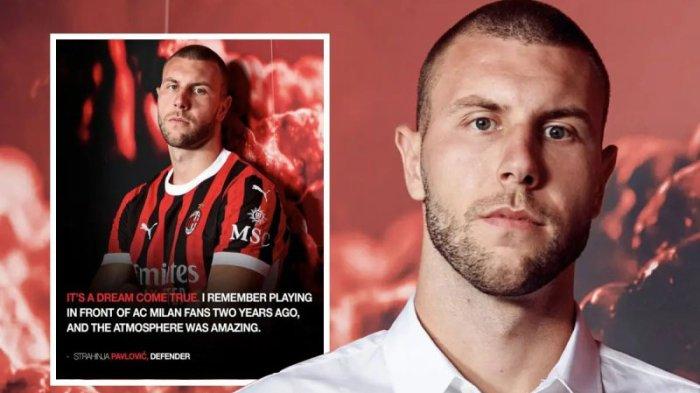 RESMI: AC Milan Kedatangan Strahinja Pavlovic