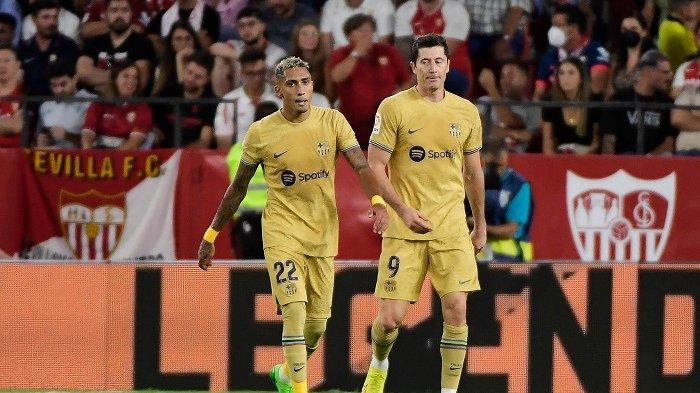 Barcelona mengalahkan Sevilla 3-0 dalam pertandingan La Liga Spanyol Minggu 4 September 2022