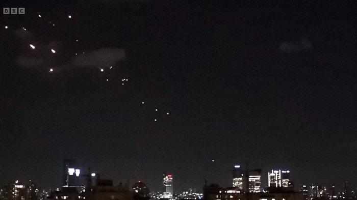 Serangan Iran ke Israel, Selasa 1 Oktober 2024 malam