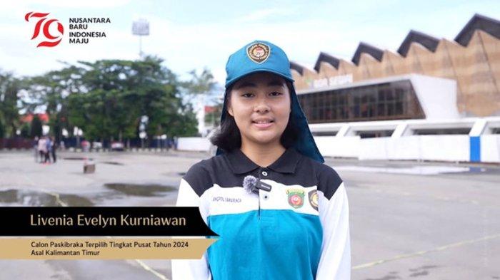 Sosok Livenia Evelyn Kurniawan, Pembawa Baki HUT ke-79 RI di IKN, Ini Profilnya