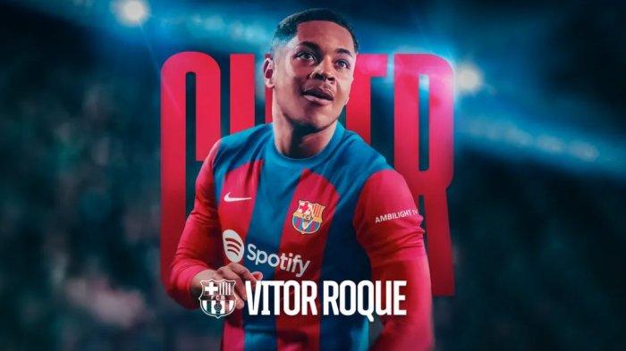 Barcelona berusaha agar Vitor Roque dapat bermain di tim Blaugrana Januari mendatang
