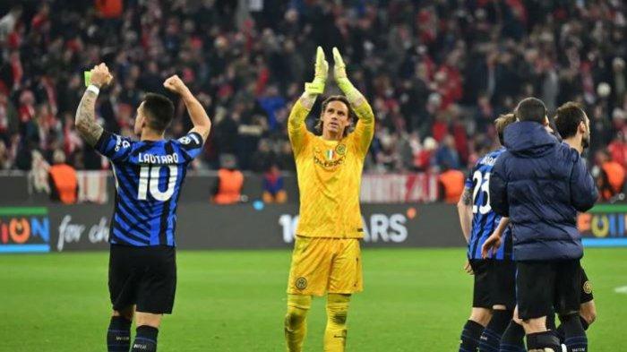 PEREMPAT FINAL LEG 1: Inter Milan menang 2-1 melawan Bayern Munchen di leg 1 perempat final Liga Champions, Rabu (9/4/2025).