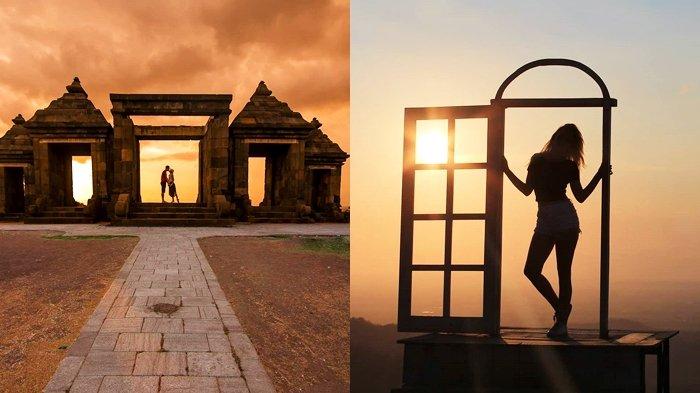 Sunset di Candi Ratu Boko dan Pintoe Langit Dahromo