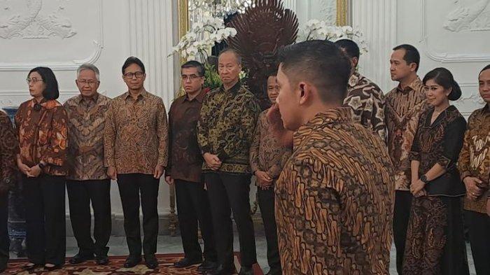 Mayor Teddy jadi Seskab Prabowo di Istana, Jakarta, Minggu (20/10/2024).