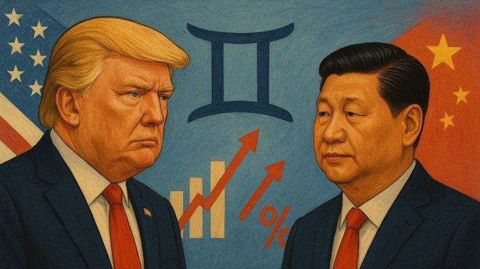 Trump dan Xi Jinping Ternyata Gemini, Warganet: Pantesan Perangnya Nggak Selesai-Selesai!