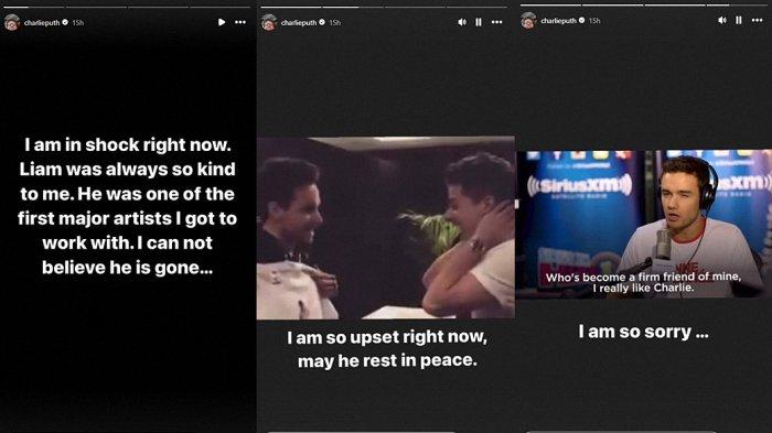 Unggahan duka cita Charlie Puth atas meninggalnya Liam Payne
