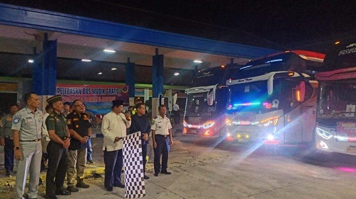 Pemkab Klaten Lepas 10 Armada Bus Mudik Gratis Bakal Jemput Ratusan