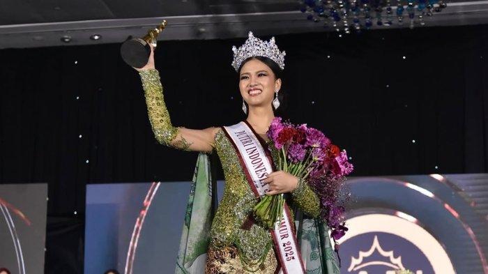 Firsta Yufi Amarta Putri di Ajang Pemilihan Puteri Indonesia Jawa Timur 2025