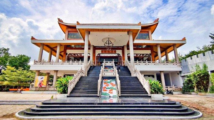 Gedung wihara di Wihara Budhi Bhakti atau Pek Kong Windsor, wihara tertua di Kota Batam, Kepri