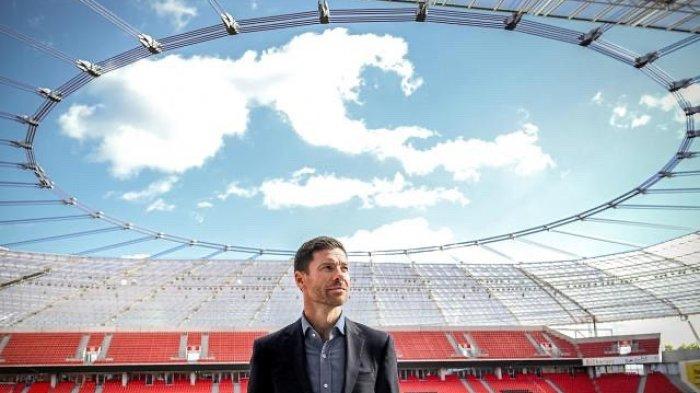 Xabi Alonso bersama Bayern Leverkusen