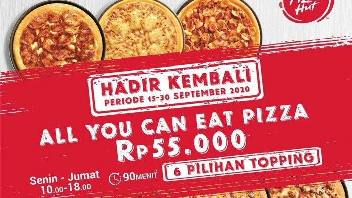 Pizza Hut All You Can Eat jogja.tribunnews.com