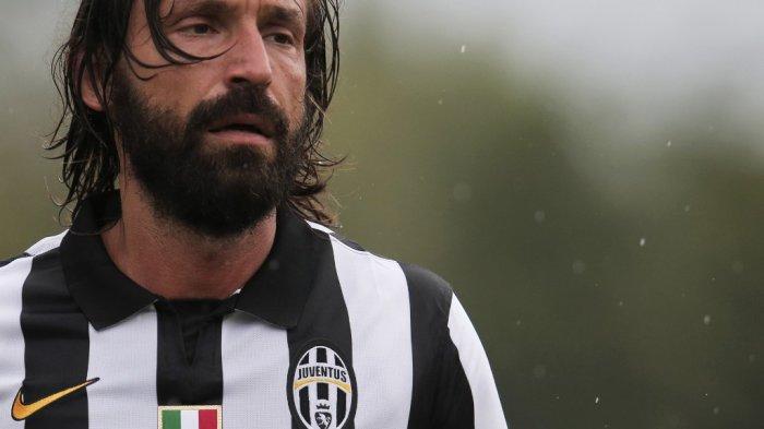 Andrea Pirlo saat menjadi pemain Juventus