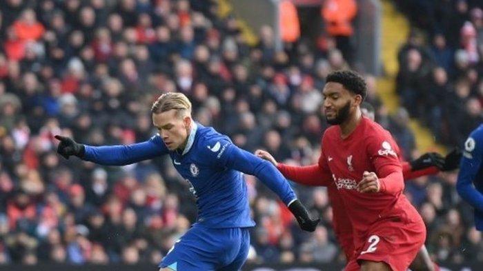 Mykhailo Mudryk saat melewati peluang mencetak gol buat Chelsea ke gawang Liverpool dalam pekan ke-21 Liga Inggris 2022-2023. Laga Liverpool vs Chelsea digelar di Stadion Anfield pada Sabtu (21/1/2023). Artikel ini berisi hasil Liverpool vs Chelsea.