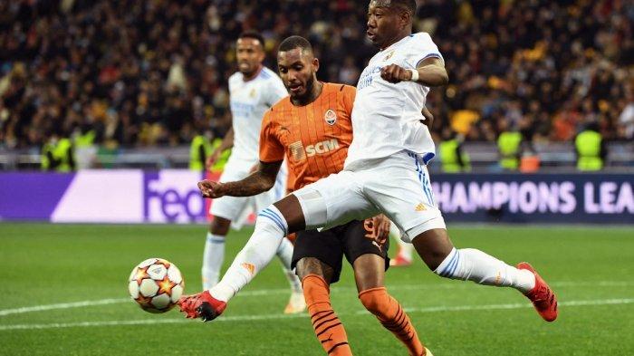 David Alabadi Liga Champions antara Shakhtar Donetsk vs Real Madrid di Stadion Olimpiade di Kiev pada 19 Oktober 2021.