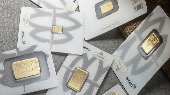 Ilustrasi Emas Batangan