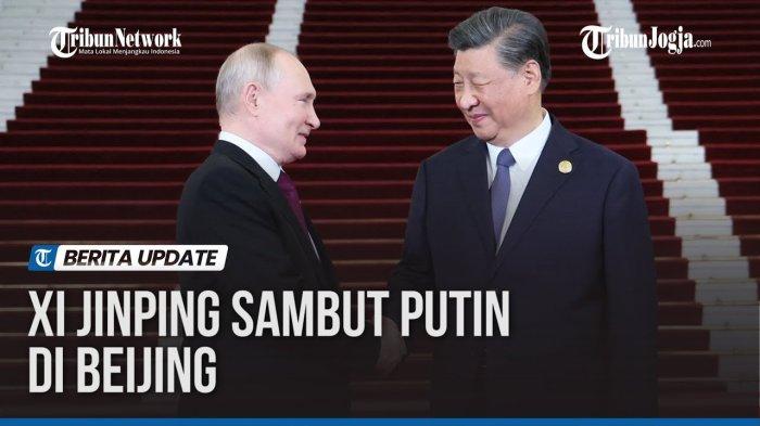 Presiden China Xi Jinping pada Selasa (17/10/2023) menyambut kedatangan Presiden Rusia Vladimir Putin di Beijing.