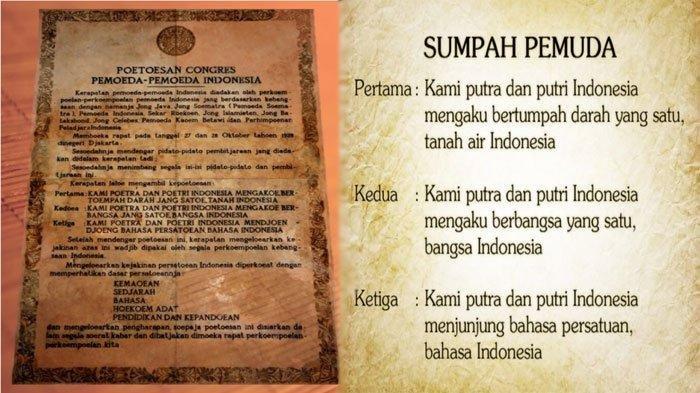 Isi teks sumpah pemuda