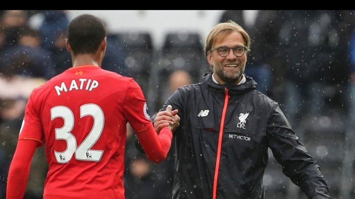 Joel Matip dan Jurgen klopp