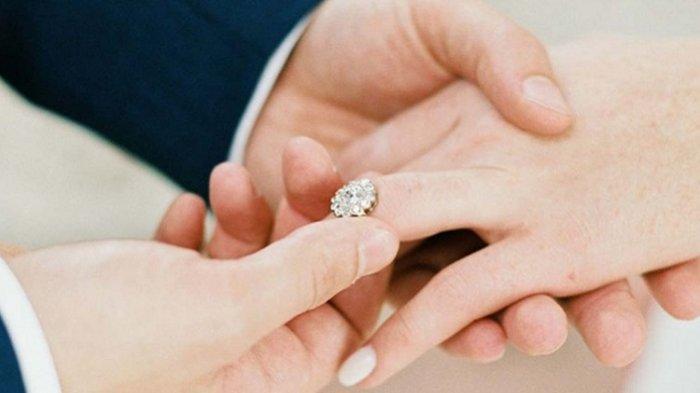 ILUSTRASI pernikahan