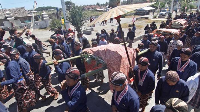 Prosesi Labuhan Juga Digelar di Pantai Parangkusumo - Tribunjogja.com