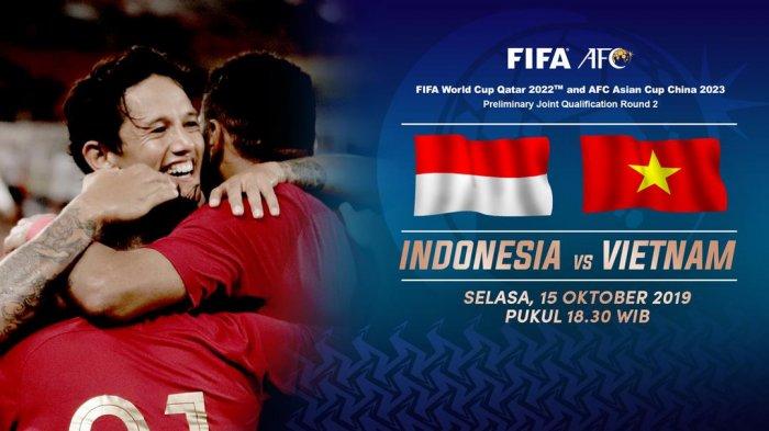 LINK Live Streaming TVRI / Mola Tv Timnas Senior Indonesia vs Vietnam