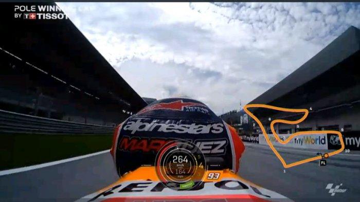 Marc Marquez start terdepan di MotoGP Austria 2019