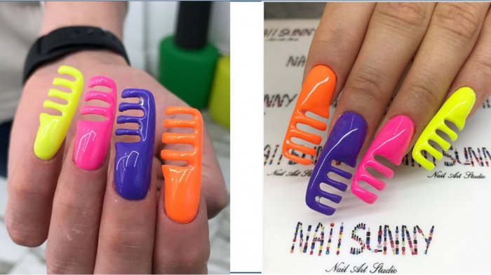 Nail art mengungkapkan kepribadian dan kreativitas.