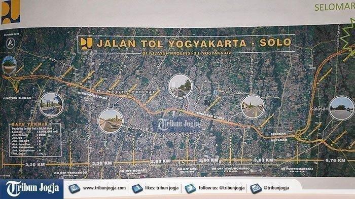 Trase Jalan Tol di Yogya