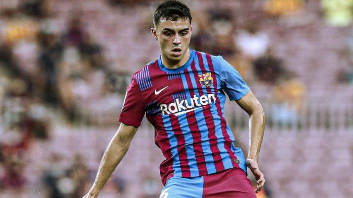 Gelandang muda Barcelona,Pedri.