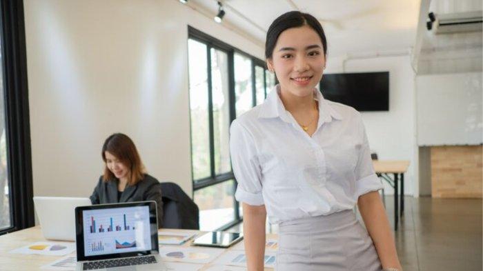 Business woman at workplace