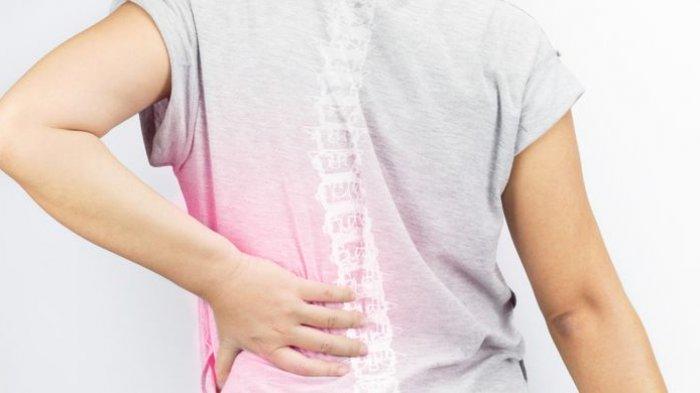 Ilustrasi Punggung  terasa nyeri