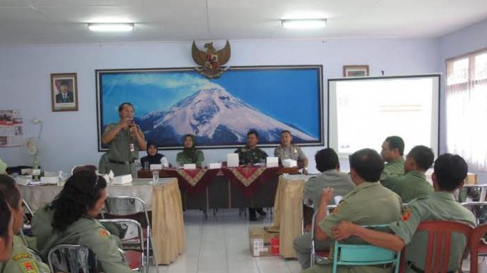BPPTKG Sosialisasi Kondisi Merapi di Wilayah KRB III - Tribunjogja.com