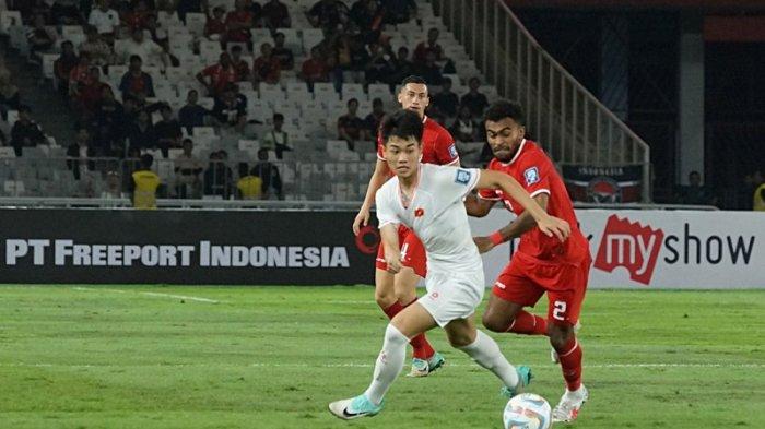 Timnas Indonesia menang 1-0 atas Vietnam dalam laga Kualifikasi Piala Dunia 2026 Zona Asia.