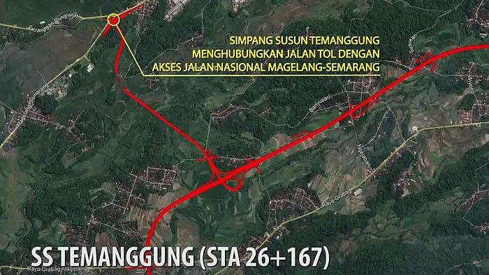 Trase Jalan Tol Yogyakarta-Bawen SS Temangung-Magelang