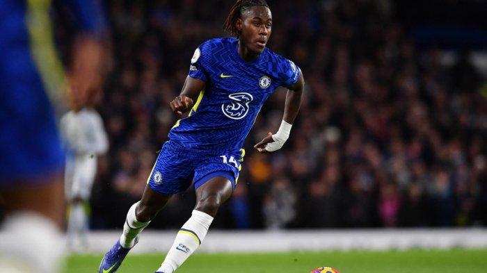 Trevoh Chalobah di Liga Inggris antara Chelsea vs Manchester United di Stamford Bridge di London pada 28 November 2021.